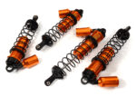 Machined Piggyback Shock Set for Arrma 1/8 Kraton 6S BLX ARA330621 ARA330622