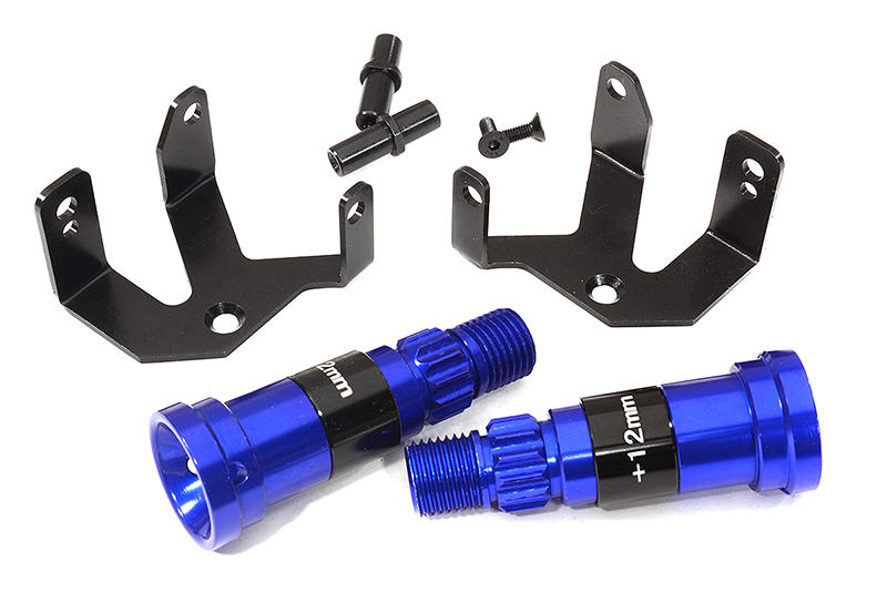 C29099BLUE Special +12mm Front Attachment Option for Snowmobile Conversion C28588 - Image 1