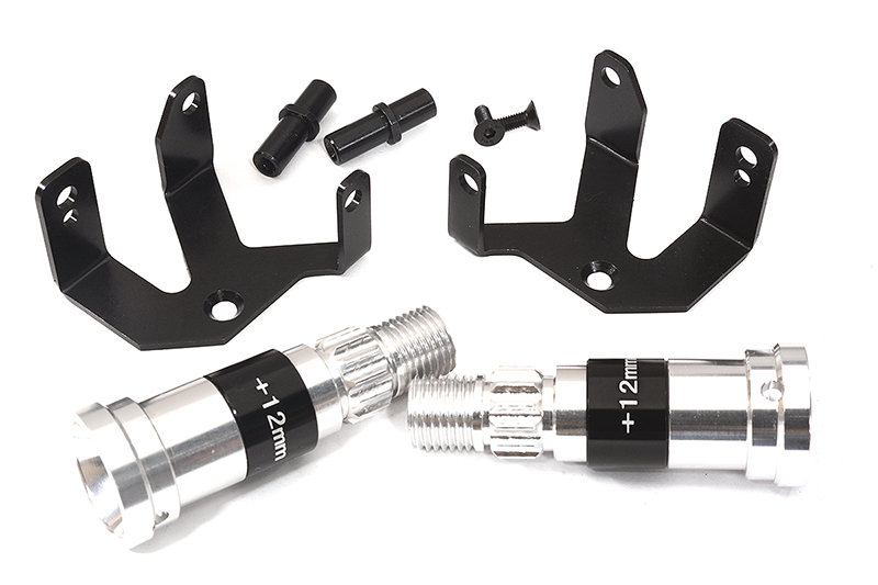 C29099SILVER Special +12mm Front Attachment Option for Snowmobile Conversion C28588 - Image 1