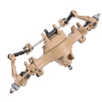 Beam Front Axle Assembly 8ASS-P0017 Yellow for HG-P801 1/12 8X8 RC Truck