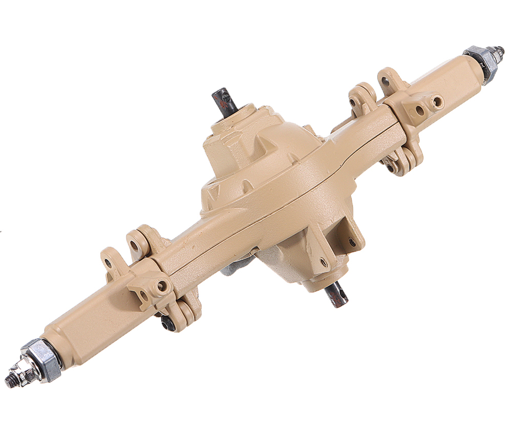 C29117 Beam Rear Axle Assembly 8ASS-P0018 Yellow for HG-P801 1/12 8X8 RC Military Truck - Image 1