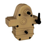 Transmission Gearbox Assembly 8ASS-P0021 Yellow for HG-P801 1/12 8X8 RC Truck