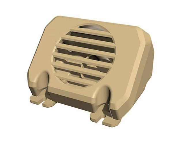 C29122 Speaker Box 8ASS-P1007 Yellow for HG-P801 1/12 8X8 RC Military Truck - Image 1