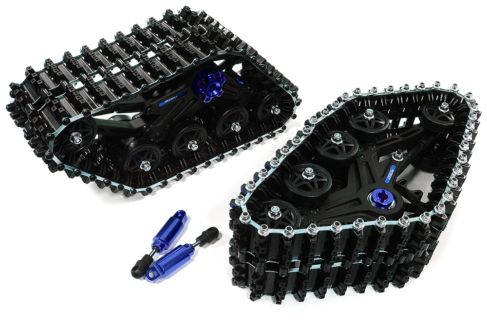 C29136BLUE Front Snowmobile & Sandmobile Kit for Arrma 1/8 Kraton 6S BLX - Image 1