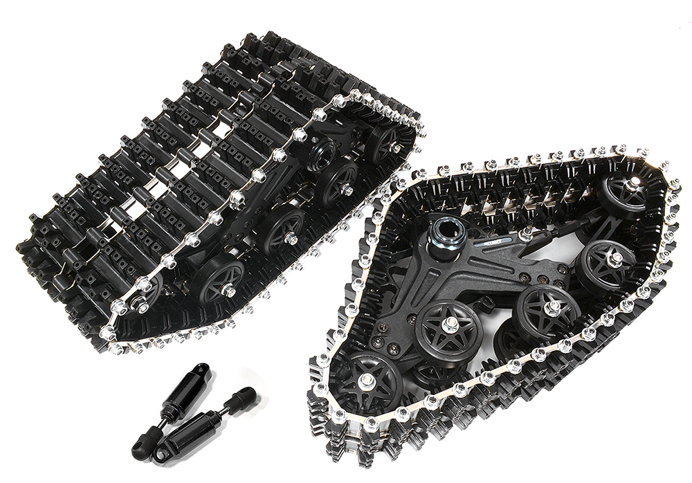 C29139BLACK Rear Snowmobile & Sandmobile Kit for Losi 1/5 Desert Buggy XL-E & 2.0 - Image 1