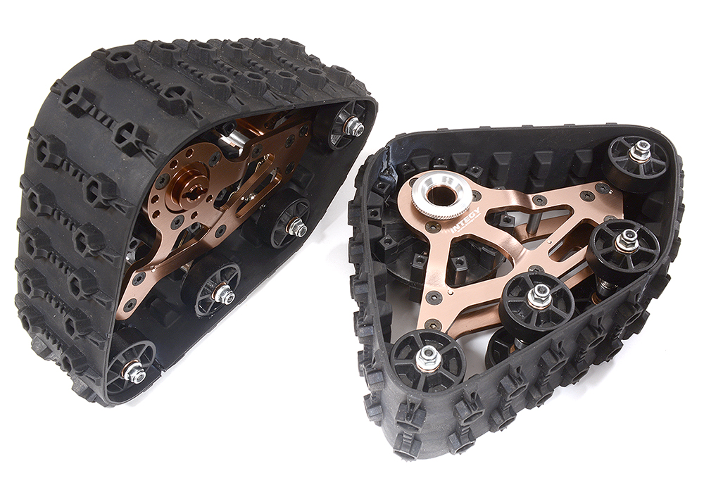 C29142BRONZE Snowmobile & Sandmobile (2) for Element RC 1/10 Enduro, require C29147/C29148 - Image 1