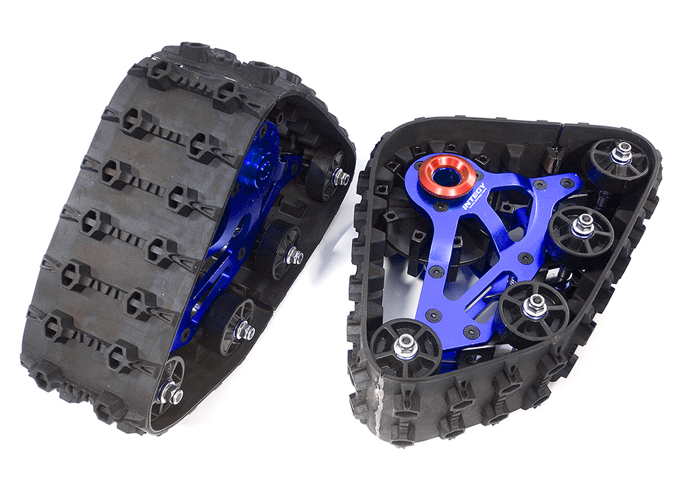C29143BLUE Snowmobile & Sandmobile (2) for Traxxas 1/10 Maxx, require C29145/C29146 - Image 1
