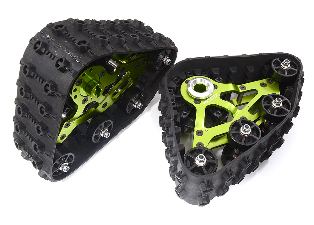 C29143GREEN Snowmobile & Sandmobile (2) for Traxxas 1/10 Maxx, require C29145/C29146 - Green - Image 1