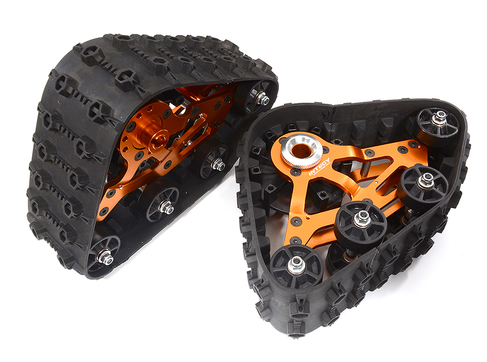C29143ORANGE Snowmobile & Sandmobile (2) for Traxxas 1/10 Maxx, require C29145/C29146 - Image 1