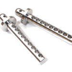 Billet Machined Body Posts with 9 Holes for Element RC 1/10 Scale Enduro Sendero