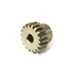 Billet Machined Mod 0.6 Pinion Gear 18T, 3.17mm Bore/Shaft for Brushless R/C
