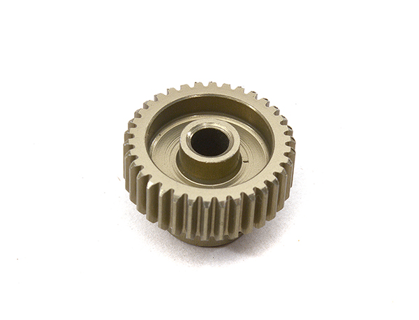 C29253 Billet Machined 64 Pitch Pinion Gear 34T, 3.17mm Bore/Shaft for Brushless R/C - Image 1