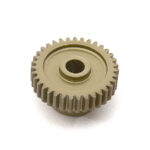 Billet Machined 64 Pitch Pinion Gear 35T, 3.17mm Bore/Shaft for Brushless R/C