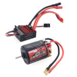 Surpass Hobby 540 Size 11T 5-Slot Brushed Motor with BCD60A ESC for Crawlers