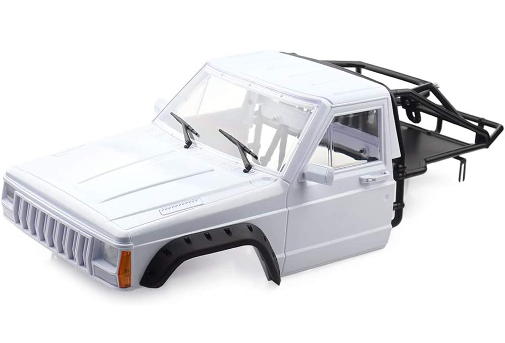 C29334WHITE Realistic Hard Plastic Scale Body Kit for 1/10 Off-Road Crawler - Image 1