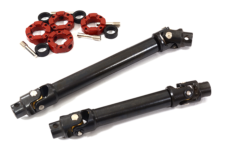 C29336 Billet Machined Steel Drive Shafts for Tamiya CR-01 - Image 1