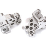 Billet Machined Alloy Linkage Mounts for Tamiya CR-01