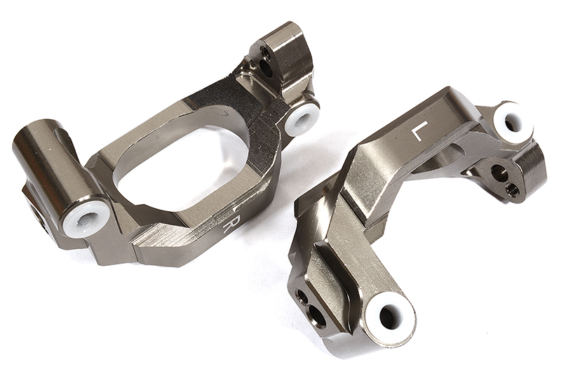 C29371GREY Billet Machined Caster Blocks for Traxxas 1/10 Maxx 4S Truck 8932 - Image 1