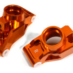 Billet Machined Rear Hub Carriers for Traxxas 1/10 Maxx 4S Truck - Orange 8952