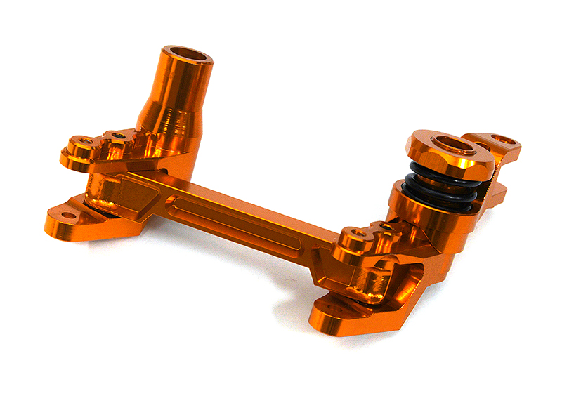 C29378ORANGE Billet Machined Steering Bellcrank for Traxxas 1/10 Maxx 4S Truck 8946 - Image 1