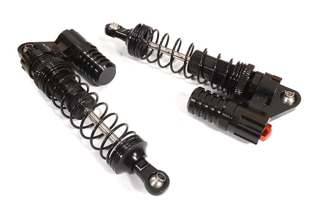 C29386BLACK Billet Machined Piggyback Shock(2) for 1/10 Size Off-Road Scale Crawler(L=95mm) - Image 1