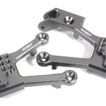 Machined Alloy Front Shock Towers for Axial 1/10 SCX10 II 6X6 Off-Road - Gun
