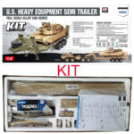 HG-P806 Military Semi Trailer Model Kit, Type U.S. M747 1/12 Scale - Image 5