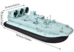 HG-C201 Realistic 1/12 Scale RC Hovercraft Boat RTR w/ 2.4GHz Radio - Image 3