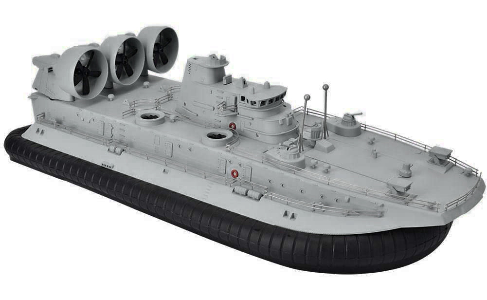 C29451GREY HG-C201 Realistic 1/12 Scale RC Hovercraft Boat RTR w/ 2.4GHz Radio - Image 1