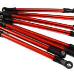 8-Piece Suspension Linkage Set for 1/10 Scale Custom Crawlers (120, 128 & 135mm)