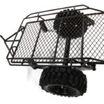 Realistic Leaf Spring 1/10 Size Low Side Trailer for Scale Crawler Truck