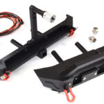 Realistic Metal Front & Rear Bumper for 1/10 Scale Off-Road Crawler