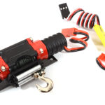 Realistic Winch with Receiver 3rd Ch. Controller for 1/10 Scale Trail Crawler