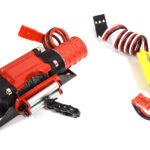 Realistic Winch w/ Receiver 3rd Channel Controller for 1/10 Scale Trail Crawler