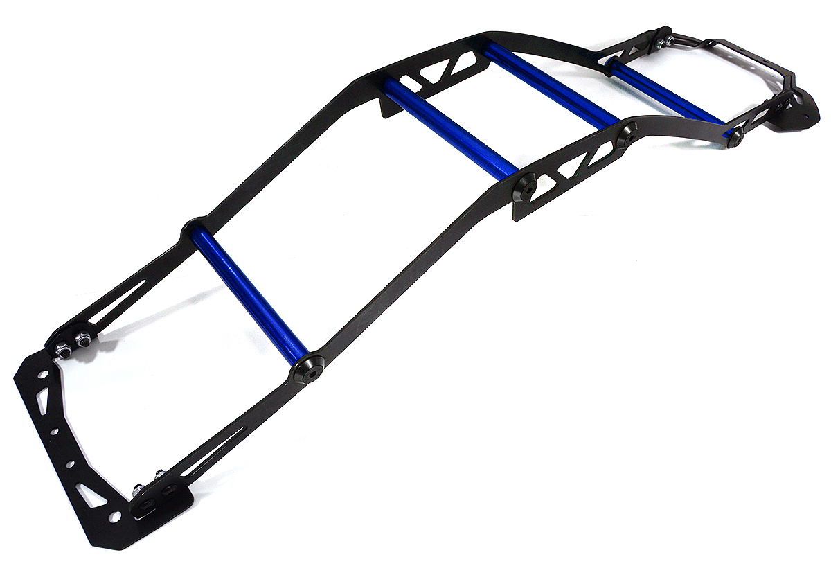C29595BLUE Alloy Metal Exo-Skeleton Body Roll Cage Kit for Traxxas 1/10 E-Revo 2.0 - Image 1