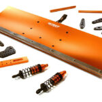 Alloy Machined 400mm Snowplow Kit for Traxxas 1/10 Maxx 4S Truck