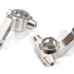 Machined Alloy Steering Knuckles for Associated DR10 Drag Race Car RTR - Silver