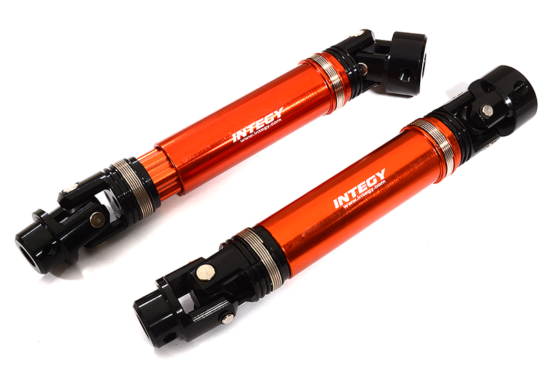 C29615RED Machined Alloy Universal Drive Shafts for Traxxas 1/10 Maxx 4S Truck 8950 - Image 1