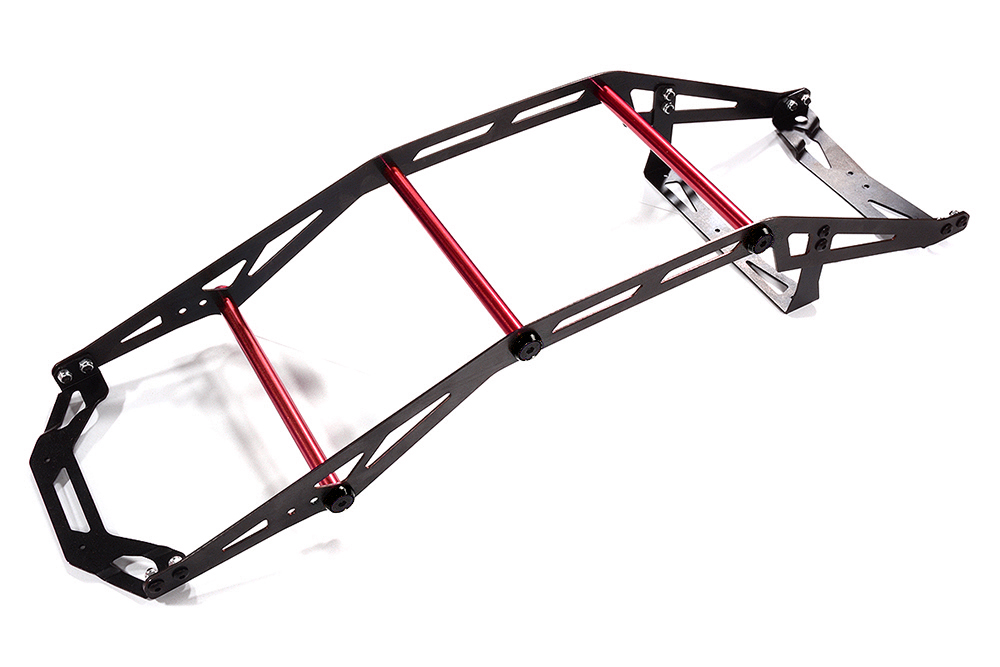 C29616RED Metal Alloy Exo-Skeleton Body Roll Cage Kit for Traxxas X-Maxx 4X4 7711 - Image 1