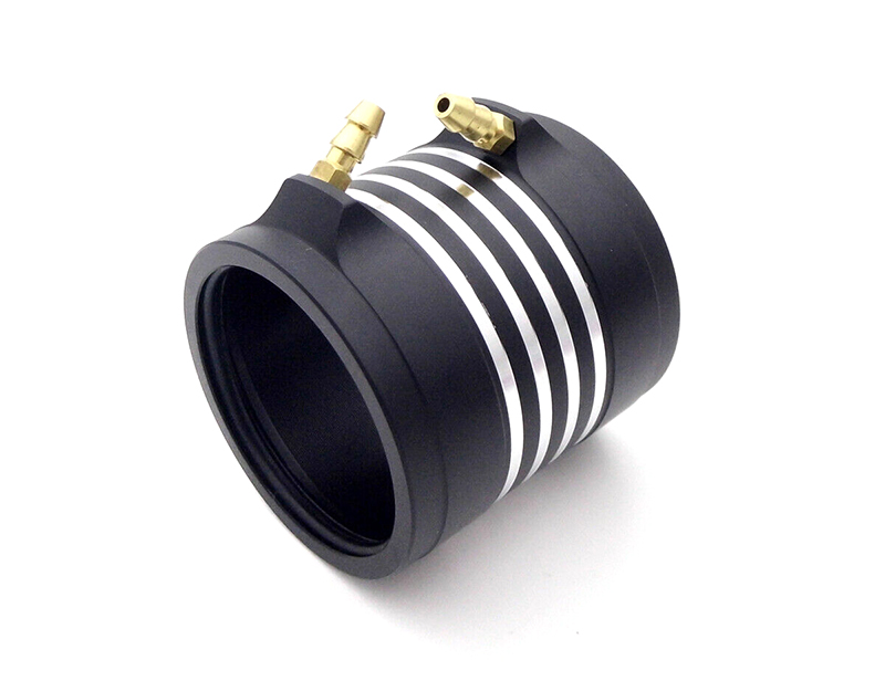 C29700 Billet Machined Alloy Water Cooling Jacket 36x50mm for RC Boat Silver - Image 1
