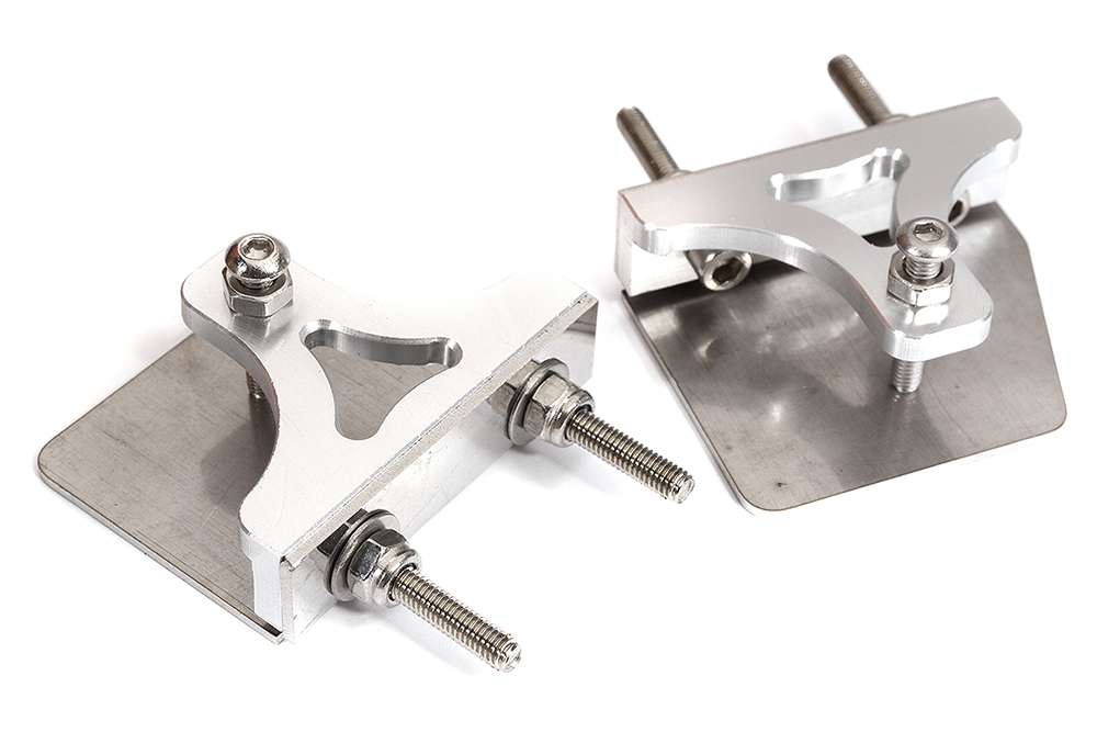 C29751 Billet Machined Trim Tab Bracket Mount 38x26x10mm for RC Boat - Image 1