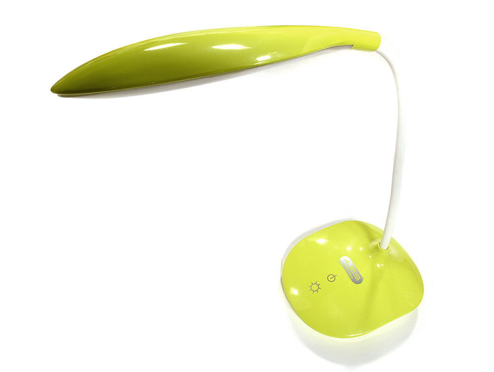 C29799LIGHTGREEN LED Delicate Rechargeable Desk Lamp w/ USB Cord - Image 1