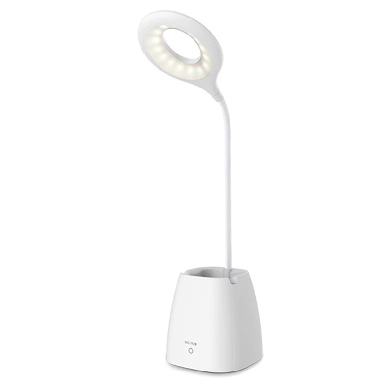 C29800WHITE Multi-Function LED Rechargeable Table Lamp w/ USB Cord - Image 1