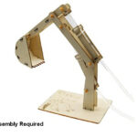 Educational DIY Robot Kit, Laser Cut Pieces w/ Instruction in Chinese Language