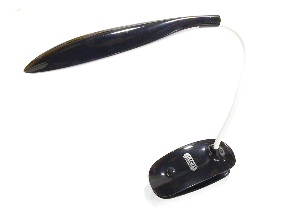 C29815BLACK LED Delicate Rechargeable Desk Lamp w/ USB Cord - Image 1