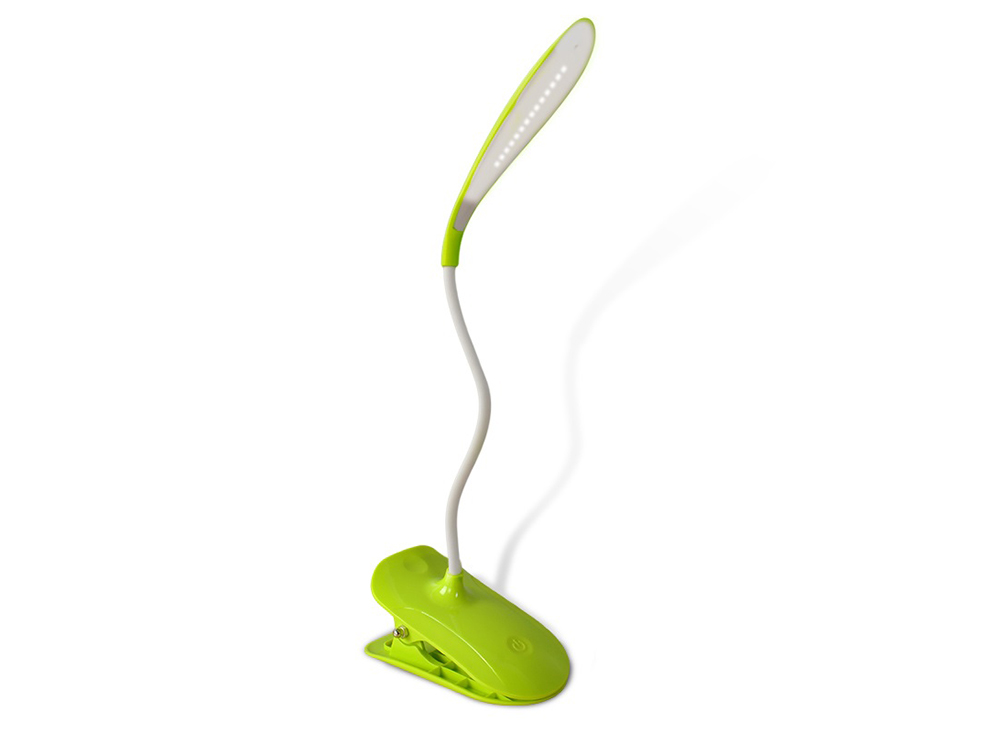 C29816LIGHTGREEN LED Delicate Rechargeable Desk Lamp w/ USB Cord - Image 1