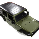 Realistic JW10-S Hard Plastic Body Kit for 1/10 Crawler WB=313mm (Matte Green)