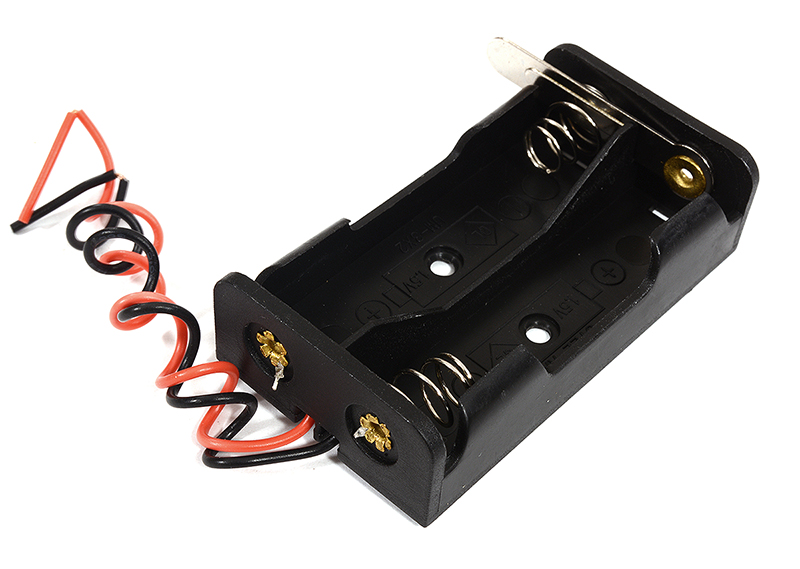 C29903 Battery Holder 2 x AA Battery with On/Off Knife Switch for DIY Toys - Image 1