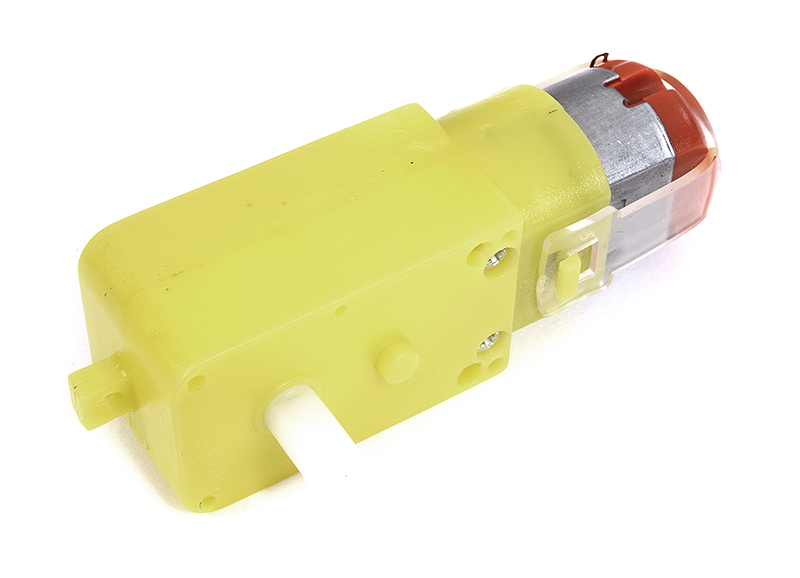 C29904 1:48 Ratio Reduction Gearbox 6VDC 200rpm Single Output Shaft for Robots - Image 1