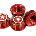 Billet Machined 17mm Hex Wheel Nuts (4) for Traxxas 1/10 & 1/8 Scale
